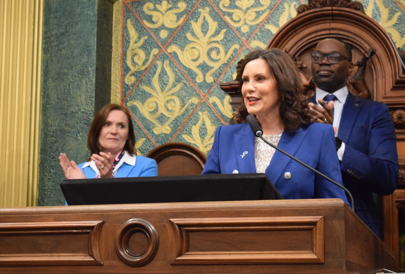 Whitmer State of the State 2024 More money for housing, college